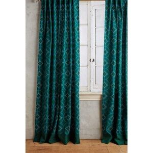 Concave Diamonds Curtain - Kelly (x2)